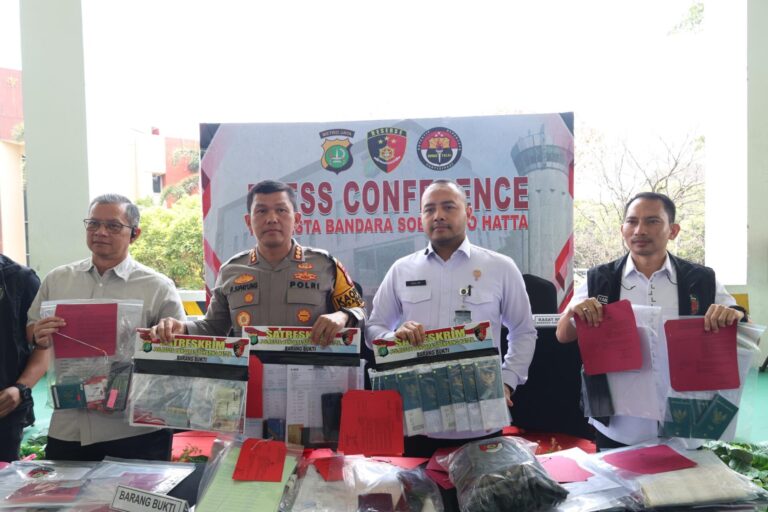Polresta Bandara Soetta Tangkap Belasan Tersangka Kasus TPPO